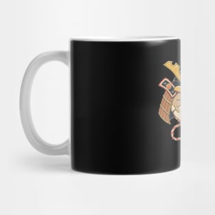 Neko Samurai Head Mug